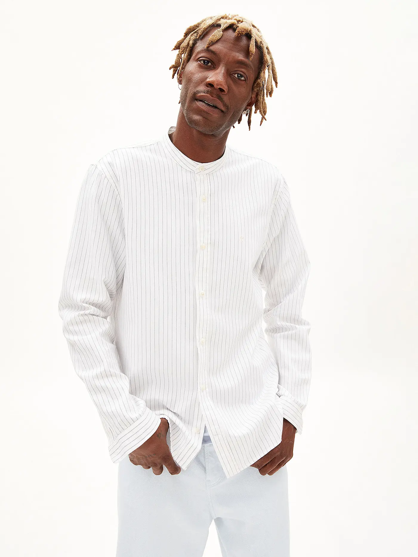 ARMEDANGELS | Hemd Regular Fit TOMAASO | weiss